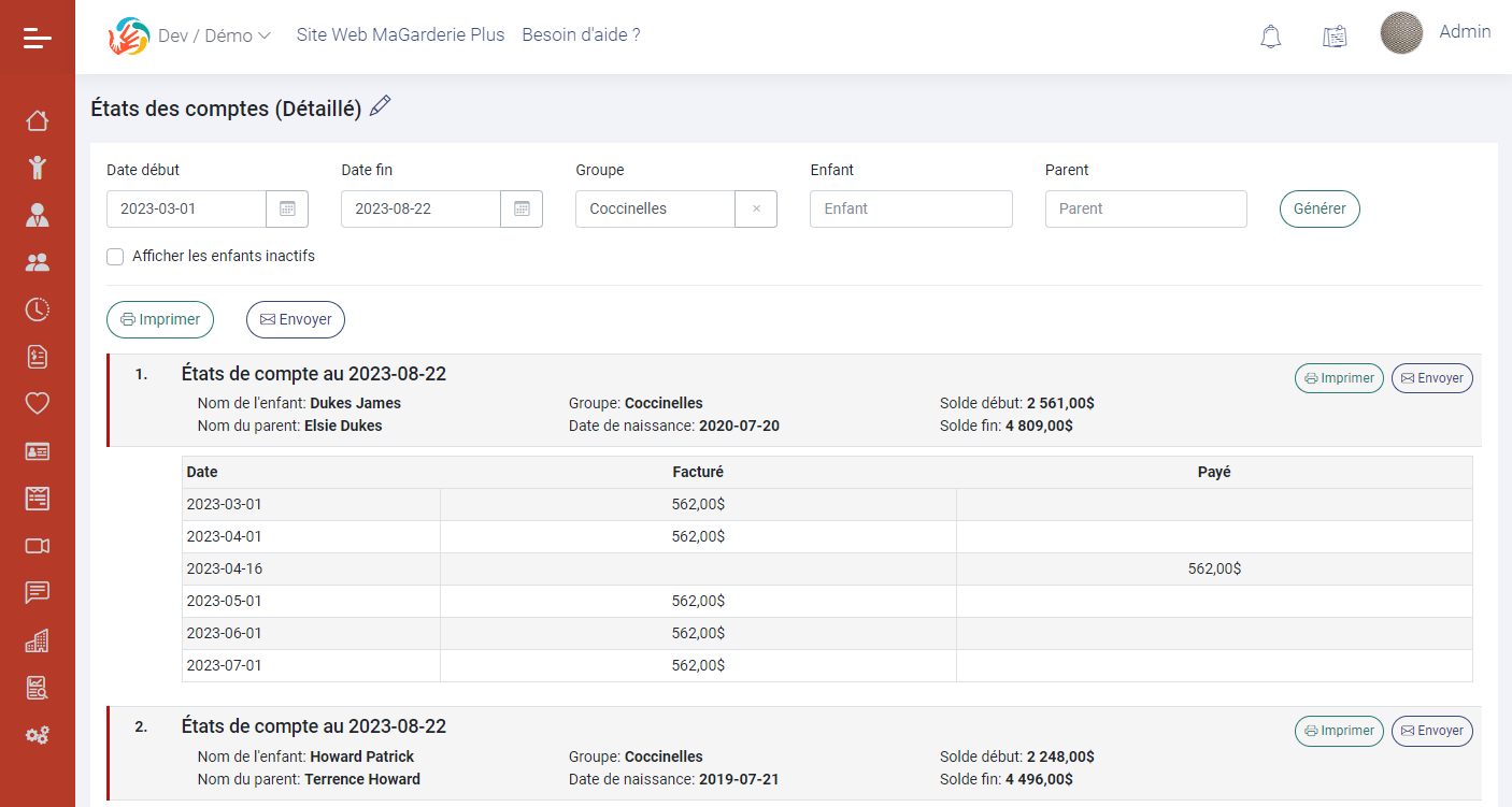 MaGarderie Plus Update
