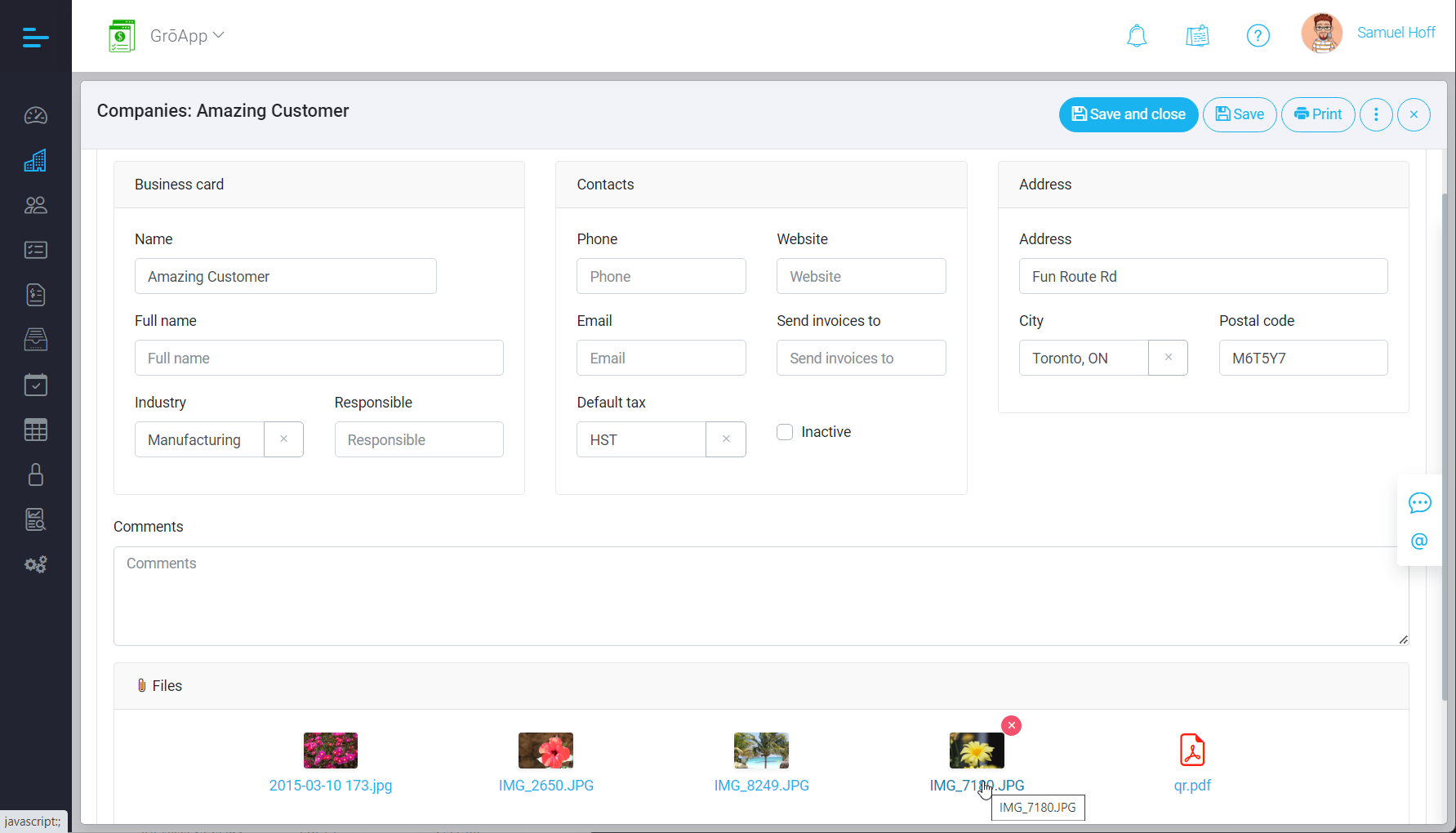 Files Widget Upgrade