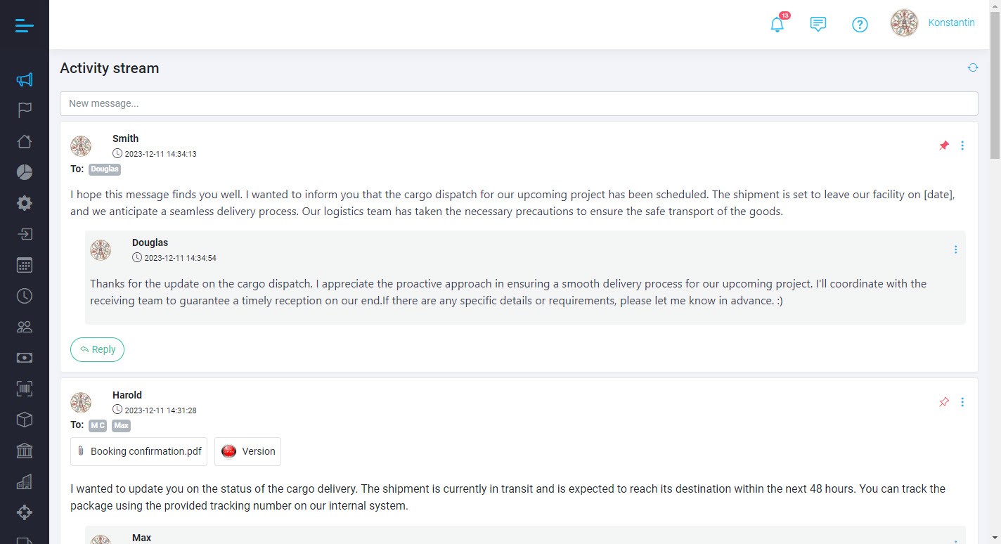 The "Activity Stream" module