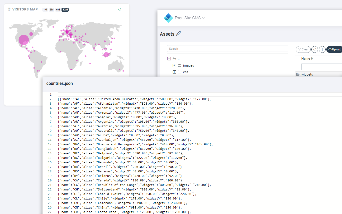 ExquiSite CMS App updates